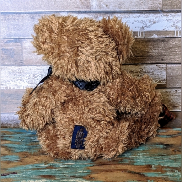 Boyds Bears "Abner Harvestbeary #904437 Plush Teddy w Scarecrow Quilt - Picture 4 of 12